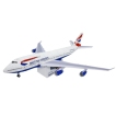 Papercraft del Boeing 747-400 de British Airways. Manualidades a Raudales.