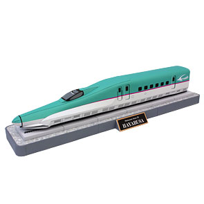 Paprecraft del Shinkansen Series E5 "Hayabusa". Manualidades a Raudales.