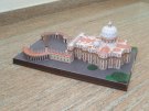 Papercraft model building - Basilica de San Pedro